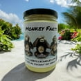thumbnail image 3 of Monkey Farts Vegan Coconut Soy 12 oz/ 355 ml Candle Hand-poured, Eco-friendly, Clean Burning, Fruity Wood Wick, 3 of 5