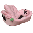 thumbnail image 2 of HDP Pet  Bassinet Bed with Removable Pillow Color:Pink, 2 of 4