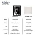 thumbnail image 6 of Inverted Quack Shadowbox Print Animal Art Prints by Notoriart, Black Frame, 21 x 31, 6 of 7