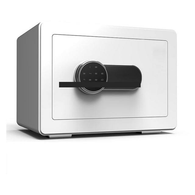 28CM Electronic Safe Deposit Box Secret Hidden Piggy Bank Digital Access & Override Keys For Store Money Guns Jewelry Documents ,Strong Secure
