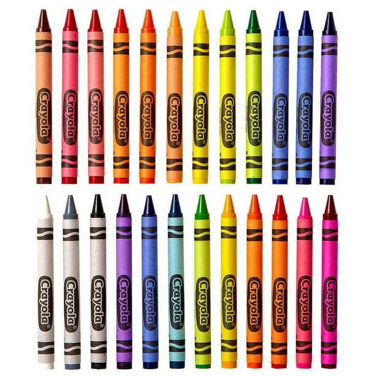 3 Pack Of Crayons  Coloring 