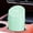 Mint Green, variant on EDHITNR Car Trash Can, Mini Car Bin with Popper Lid, Multifunctional Storage Can for Car Door, Home Office Kitchen Organizer