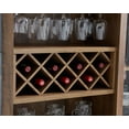 thumbnail image 3 of Home Source Jill Zarin Bar Cabinet in Reclaimed Barnwood Finish, 3 of 8