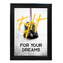 Indian Crafts Printed Photo Framed Painting for Home Decor Office Studio Wall Living Room Decoration (Size-10.2x13.2 Inch)