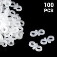 thumbnail image 3 of 100 Pcs Christmas Light Clips Gutter Hanger Hooks Plastic Outdoor Light Clips Weatherproof S Clips for Hanging Outdoor String Lights, Rope Lights, Xmas Tree Decoration, 3 of 7