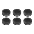 thumbnail image 2 of Puntas para tacos de billar, Kit de repuesto de puntas para tacos de billar de cristal de 14mm, color negro, 6 uds., 2 of 12