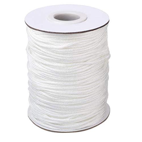 1.8 MM Vanilla Professional Braided Lift Cord for Blinds and Shades 25 YARDS 