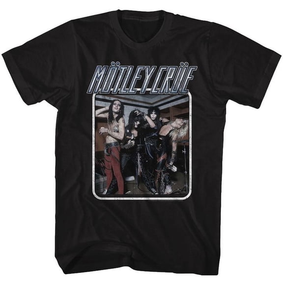 Motley Crue Uncrued Black Adult T-Shirt 2Xlt