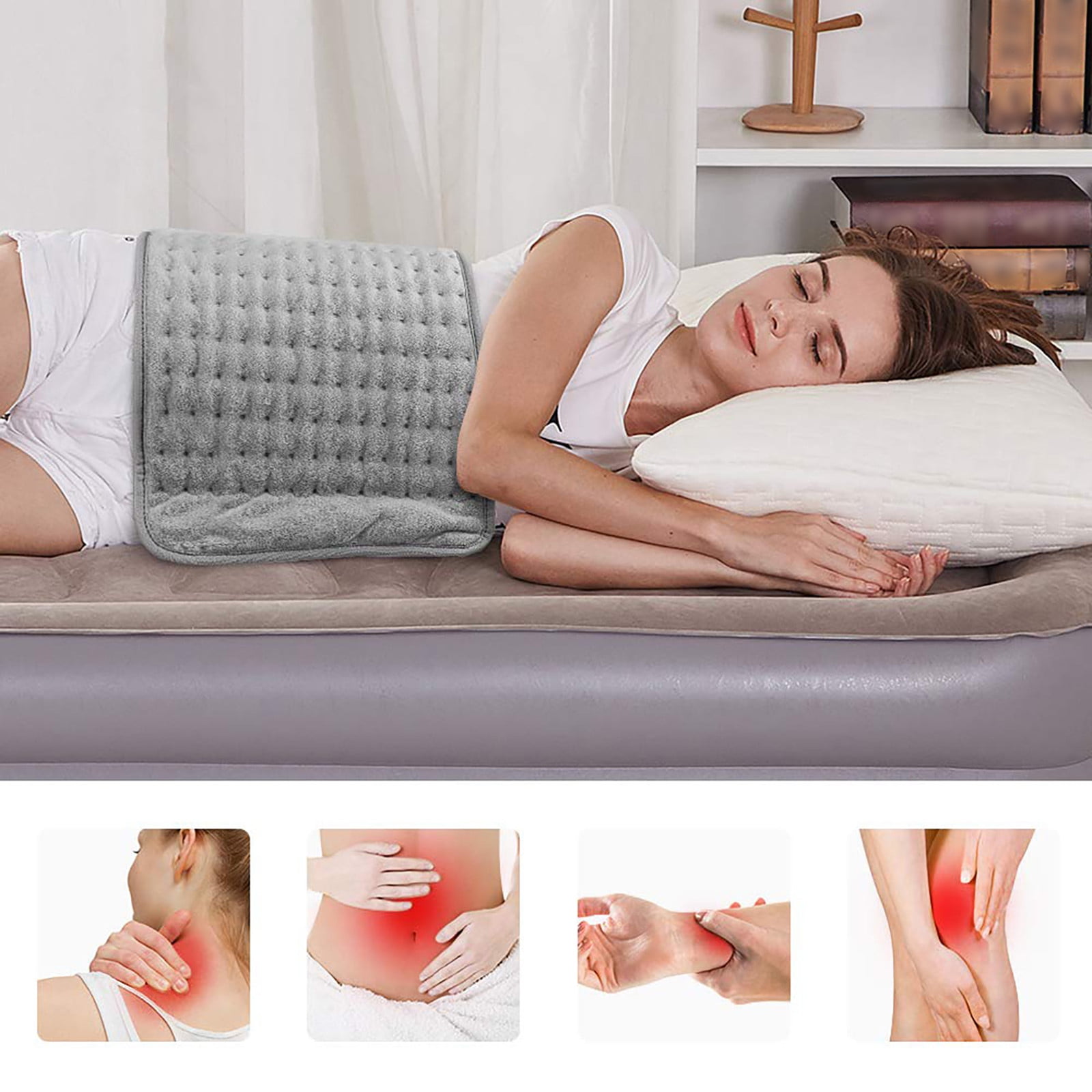 karymi Heating Pad Foot Warmer 6 Temperature Settings 3 Time Settings Washable Fast Heated Feet Warmers Heating Electric Pad For Back Shoulders Abdomen Legs Clearance Walmart