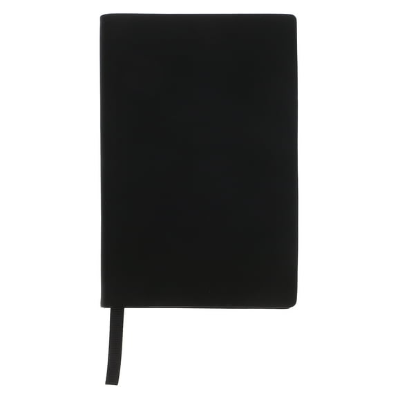 HOMEMAXS Black Paper Drawing Book 1 Set Blank Notebook with PU Cover No Lines Sketchbook for Students and Artists