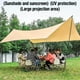 thumbnail image 4 of Tienda de campaña grande para acampar y hacer senderismo al aire libre, supergrande, invernadero para acampar, para varias personas al aire libre, resistente al viento, a la lluvia, con protector sola, 4 of 4