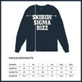thumbnail image 7 of Skibidi Sigma Rizz Long Sleeve T-shirt Funny Goat Gyatt Meme Zoomer Viral Humor, 7 of 7