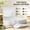 White, variant on 100 Pcs Resealable Paper Stand Up Pouches with Matte Window, Zipper & Heat Sealable Treat Bags for Small Business Packaging, 4.9" x 5" Inner Size