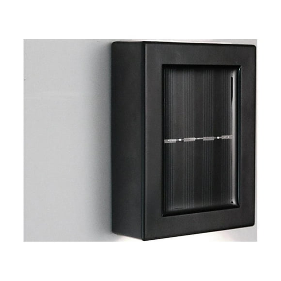 TopLLC Solar Wall Light Up And Down Glow Wall Light Outdoor Garden Lamp Waterproof(3.15*2.36*0.91inch)