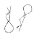 thumbnail image 4 of 2x50 piezas Clips de cuerpo de acero inoxidable R Pin Shell para coche RC 1/10 1/12 1/8 4 piezas, 4 of 8