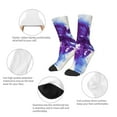 thumbnail image 3 of Naloa Dual Skulls Colorful Fusion Kids Socks Unisex Kids and Toddlers' Crew Socks, ,1 Pairs, 3 of 5