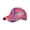 Hot Pink, variant on Tie Dye Baseball Cap Adjustable Curved Brim Breathable Sun Hat for Men Women Summer Casual Outdoor Size:One Size