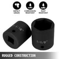 thumbnail image 1 of Juego de llaves de vaso de impacto VEVOR de 1/2 pulgadas 19 piezas de llaves de vaso de impacto, 1 of 8