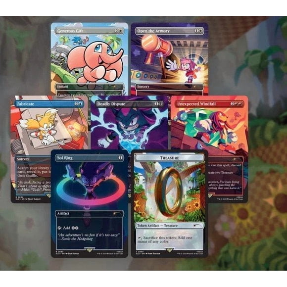 Magic the Gathering Secret Lair x Sonic the Hedgehog: Chasing Adventure - Foil Edition