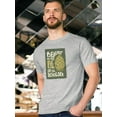 thumbnail image 2 of Beauty Abstract Pinecone T-Shirt Men -Image by Shutterstock, Male Medium, 2 of 4