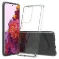 thumbnail image 1 of Fusion Candy Tpu With Clear Acrylic Back For Samsung Galaxy S21 Ultra 6.8 - Clear, 1 of 7