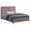 Oak, variant on HMYG King Storage Panel Bed, Barrel Oak
