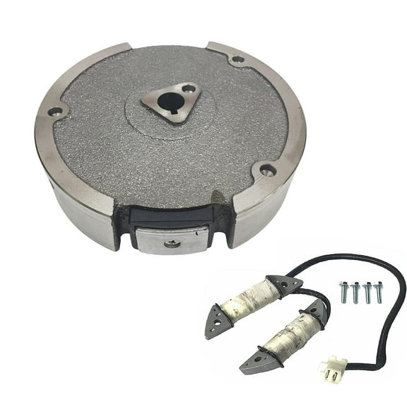 POWER PRODUCTS Flywheel W/Magneto & Parallel Charging Coil 12VDC for Headlight on Harbor Freight Predator by Loncin 212CC 6.5 HP 170F Gas Engine 0.71” Flywheel Bore Size (Large)