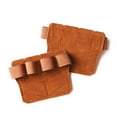 thumbnail image 1 of 1 Paire de Gants de Musculation en Cuir de Vache Quatre Doigts Antidérapants, 1 of 8