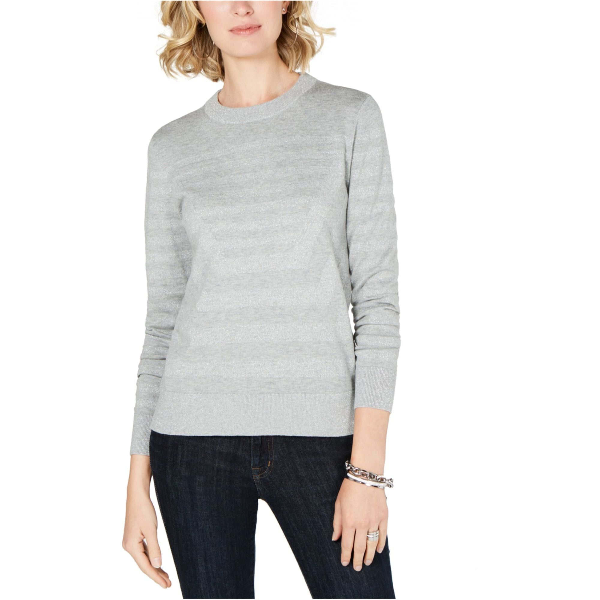 Michael Kors Womens Metallic Stripe 