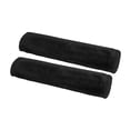 thumbnail image 2 of Seat Belt Covers Seatbelt, Wool Plush, Sheepskin Seat Covers, Shoulder Pads, 10X3 In, Black, Car Seat Shoulder Strap Pads, Automotive, 1 Pair, 2 of 7