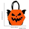 thumbnail image 3 of EUDIDV Halloween Treat Bag New Halloween Candy Bags, Non-woven Three-dimensional Handbags, Ghost Festival Children's Party Party Gift Bags Spooky Candy Tote Jack-O'-Lantern Candy Bags, 3 of 3