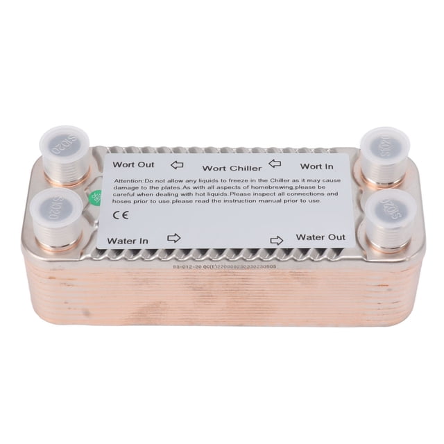 Enfriador de mosto casero intercambiador de calor casero ultraeficiente fácil de operar para fiestas ANGGREK Otros