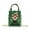 green, variant on Women's 3D Lady Face PU Leather Handbag - Quilted Top Handle Satchel, Convertible Crossbody Shoulder Bag (6.3×1.2×9.1in)