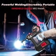 thumbnail image 2 of Soldadora MIG portátil AWT 100A 110V Flux Core sin gas, 2,6 kg, 2 of 7