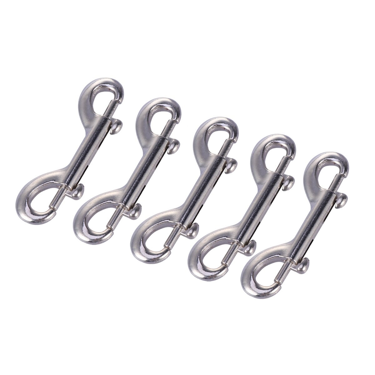5pcs 102mm Zinc Alloy Double End Bolt Snap Hook Marine Grade Double