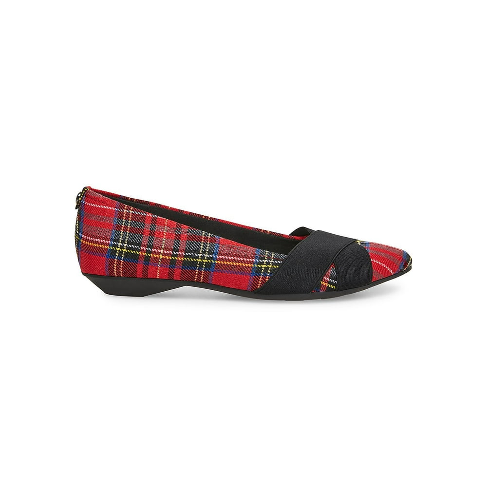 anne klein brown flats