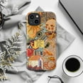 thumbnail image 5 of Whimsical Collage Phone Case, Sun, Moon & Goldfish with Positive Affirmation, Phone Cover for iPhone 16 15 14 13 12 Pro Max Mini, 5 of 6
