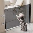 thumbnail image 5 of Retractable Dog Gate for Doorways and Stairs No Drill Pet Safety Gate Easy Install Indoor Outdoor Barrier for Dogs, 5 of 5