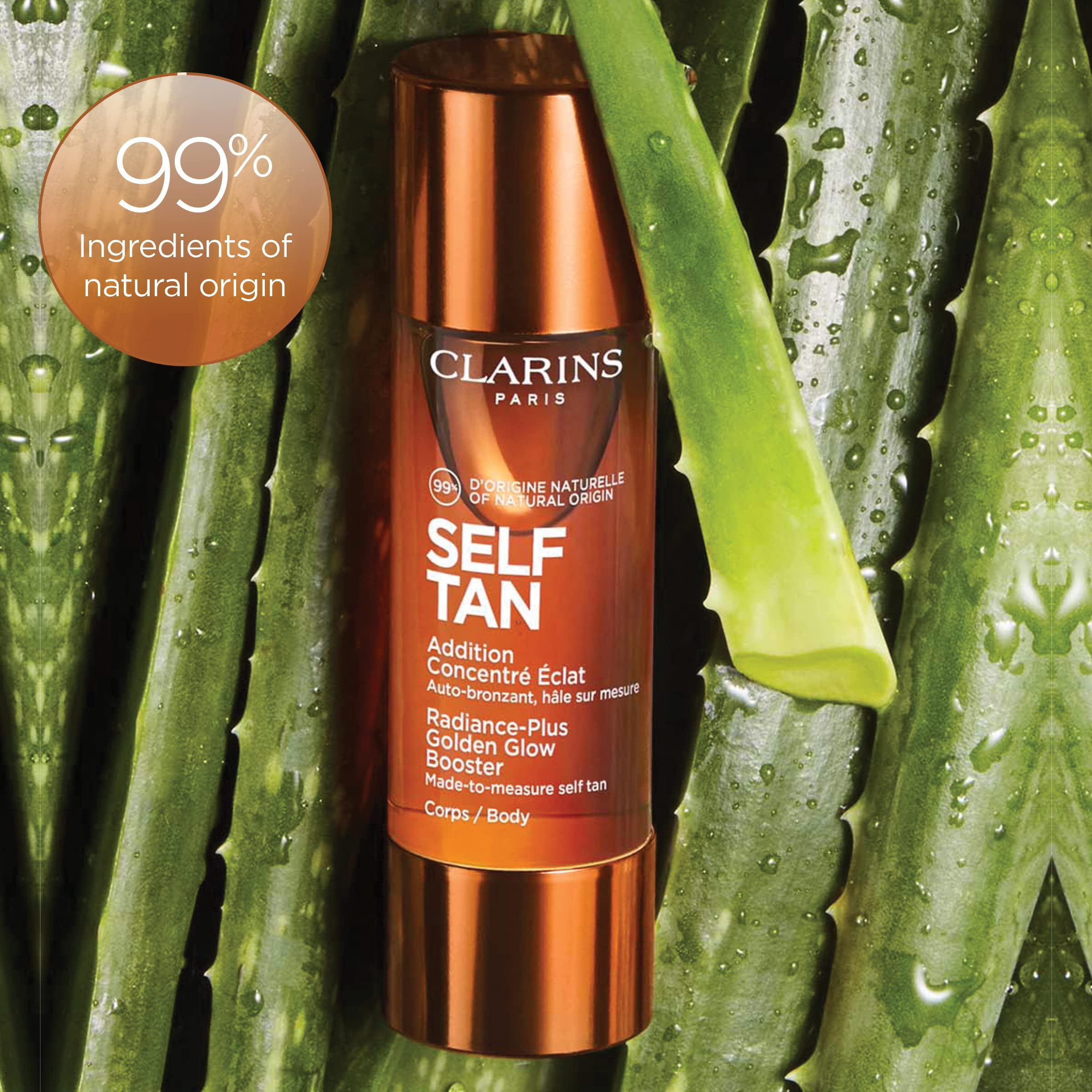 Clarins Self-Tanning Body Booster Sunless Tanning Cream 1.05 fl oz