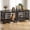Black, variant on TIME RAY 78 Inch Dog Crate Furniture for Large Dog,Wood Dog Kennel Furniture Indoor with Removable Divider,Dog Cage Furniture as TV Stand,Brown