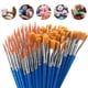thumbnail image 2 of Juego de Pinceles de Pintura Planos y Redondos de 240 Piezas Pinceles de Pelo de Nailon Planos Puntiagudos para Pintura de Acuarela de Aceite AcríLico Pintura de Fiesta, 2 of 5
