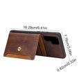 thumbnail image 3 of Ultra Leather Phone Case Flip Cover,Wallet Protective Case with Card Slots Money Pocket Magnetic Closure Kickstand Function,Shockproof TPU Inner Edges,Durable Synthetic Leather,Multi Color Options, 3 of 6