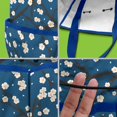 thumbnail image 5 of Garden Tool Bag,Pioneer Flower Floral Print Pattern Garden Tool Organizer,Garden Gifts,Waterproof Multi-Pocket Garden Tool Storage 11.8x5.5x11.4 Inch(Tools NOT Included), 5 of 6
