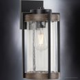 thumbnail image 4 of Luxury Farmhouse Wall Sconce, 14.5H x 7.375W, with Modern Farmhouse Style, Midnight Black, UHP1351 by Urban Ambiance, 4 of 5