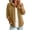 Yellow, variant on Shirt Jackets for Women Button Down Turn Down Collar Dual Chest Pockets Long Sleeve Brushed Polyester Oversized Shacket Fall Casual Coat