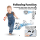 thumbnail image 5 of Juguete para Perro Robot con Control Remoto: RobóTico Programable, Juguete Interactivo Inteligente para Bailar, Cantar y Acrobacias, Blanco y Rosa, 5 of 7