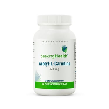 Seeking Health Acetyl-L-Carnitine, 500 mg, 90 Vegetarian Capsules