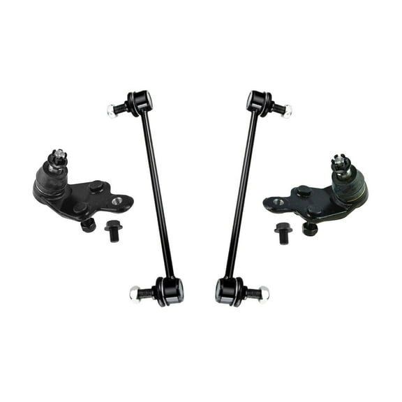 Front Suspension Kit 2 Sway Bar Links   2 Lower Ball Joints Left & Right Side Fits select: 2007-2017 TOYOTA CAMRY, 2013-2018 TOYOTA AVALON