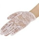 thumbnail image 5 of Guantes de protección solar blancos Guantes cortos de encaje para conducir Protección UV floral Protección solar Protección para las manos Guantes elásticos Encaje Boda Noche Mujeres sexy, 5 of 5