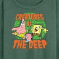 thumbnail image 3 of SpongeBob SquarePants - Creatures Of The Deep - Women's Lightweight French Terry Long Sleeve Shirt, 3 of 6